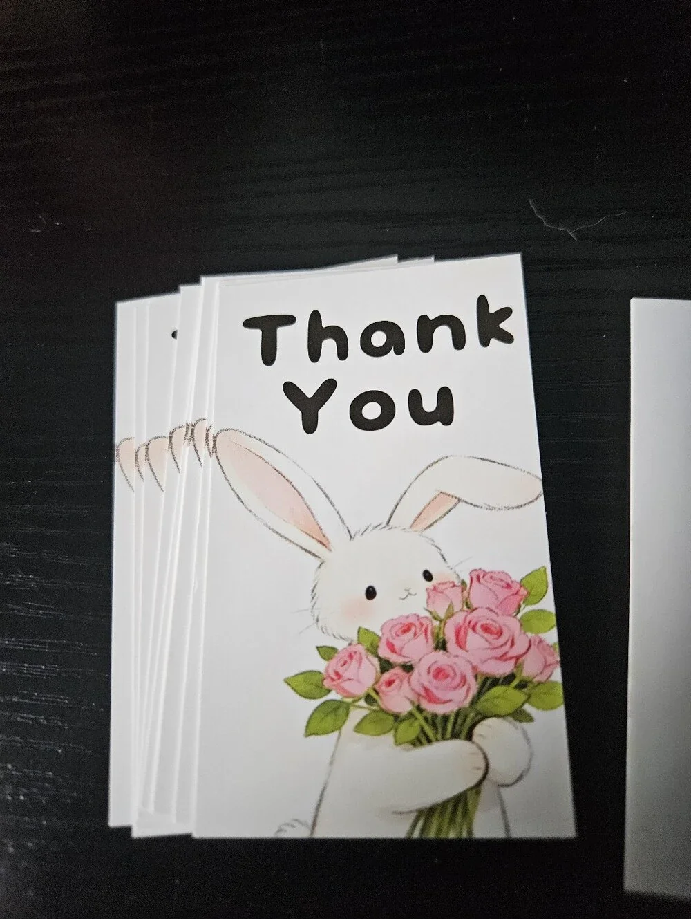 Bunny Thank You cards